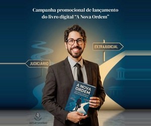Capa da campanha do livro digital A Nova Ordem